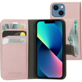 Mobiparts Classic Wallet Case Apple iPhone 13 Mini Pink