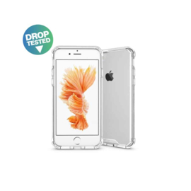 Armored Silicon case iPhone 15 Pro clear