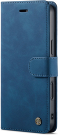 casemania book case 2 in 1 blauw voor iPhone 16 Plus