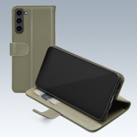Mobilize Premium Gelly Wallet Book Case voor Samsung Galaxy S23-Groen