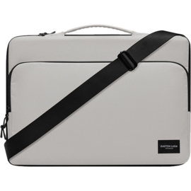 Gaston Luga Dash Cushioned Briefcase 16" - Taupe