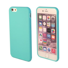 Silicon case flat iPhone 5 - 5S - SE green