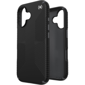 Speck Presidio2 Grip Apple iPhone 16 Black - with Microban