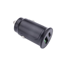 Musthavz to Go 2 Port Car Charger USB-A + USB-C 30W