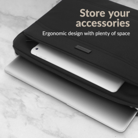 Mobilize Waterresistant Laptop Sleeve up to 17.4inch Black