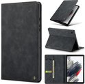 Casemania Book Cover grijs voor iPad 9,7 2017/2018/Air 1/Air2