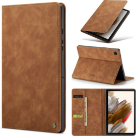 Casemania Book Cover bruin voor iPad 9,7 2017/2018/Air 1/Air2