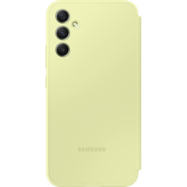 Samsung Galaxy A34 Smart View Wallet Case (Lime) - EF-ZA346CG