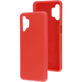 Mobiparts Silicone Cover Samsung Galaxy A32 (2021 5G) Scarlet Red