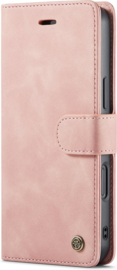 casemania book case 2 in 1 roze voor iPhone 16 Pro