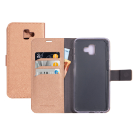 Mobiparts Saffiano Wallet Case Samsung Galaxy J6 Plus (2018) Copper