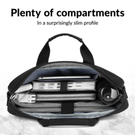 Mobilize Waterresistant Laptop Bag up to 17.3inch Black