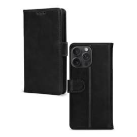Mobilize Premium Gelly Wallet Book Case Apple iPhone 15 Pro Max Black