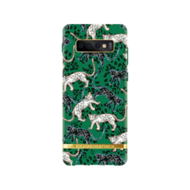 Richmond & Finch Freedom Series Samsung Galaxy S10e Green Leopard/Gold