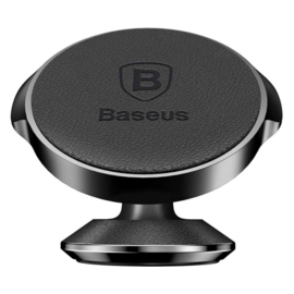 Baseus Leather Magnetic Dashboard Mount (360-Degree Rotation)