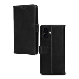 Mobilize Leather Wallet Apple iPhone 16 Black