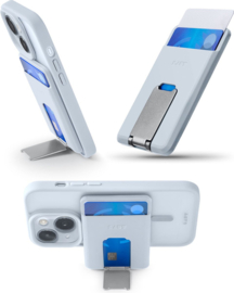 LAUT MagSafe Wallet - Lichtblauw