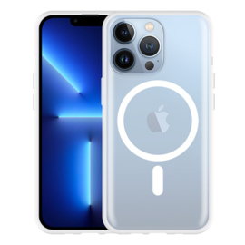 Just in Case Kick Case - iPhone 13 Pro - TPU Back Cover - (compatible with MagSafe) - Clear