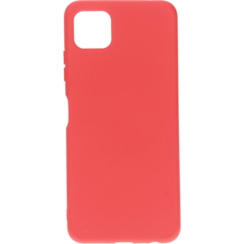 Mobiparts Silicone Cover Samsung Galaxy A22 5G (2021) Scarlet Red