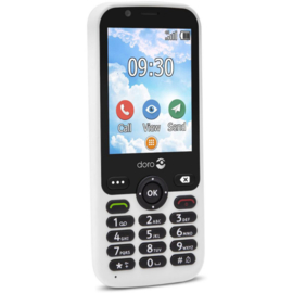 Doro 7010 4G Slimme telefoon Wit (Met Whatsapp en Facebook)