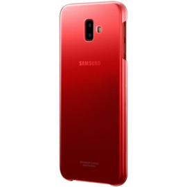 Samsung Gradation Cover Galaxy J6+ Red