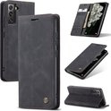 Casemania Hoesje voor Samsung Galaxy S23 zwart