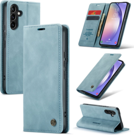 Casemania Book Case Samsung A14 Light Blue