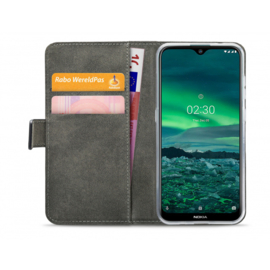 Mobilize Classic Gelly Wallet Book Case Nokia 2.3 Black