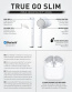 Defunc TRUE GO Slim Earbud - White