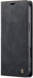 Casemania Book Case voor iPhone 16 pro max zwart