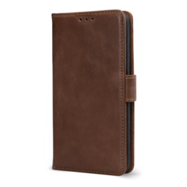 Mobilize Leather Wallet Apple iPhone 15 Pro Brown