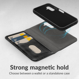 Mobilize 2in1 Magsafe Compatible Gelly Wallet Case Samsung Galaxy S25 Ultra 5G Black