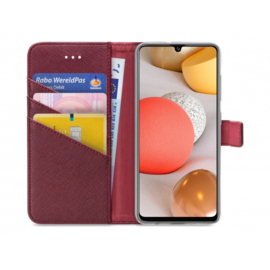 My Style Flex Wallet for Samsung Galaxy A42 5G Bordeaux