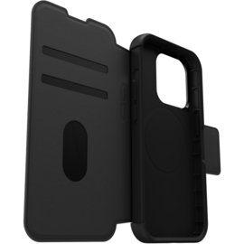OtterBox Strada MagSafe Apple iPhone 15 Pro Shadow Black