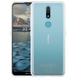 Just in Case Nokia 2.4 Soft TPU case (Clear)