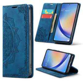 Casemania Book Case Mandala Samsung A54 5G Blue
