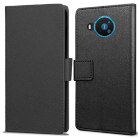 Just in Case Nokia 8.3 Wallet Case Zwart