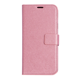 Mobiparts Saffiano Wallet Case Samsung Galaxy J6 Plus (2018) Pink