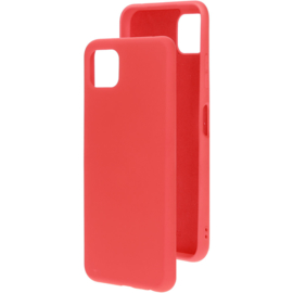 Mobiparts Silicone Cover Samsung Galaxy A22 5G (2021) Scarlet Red