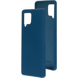 Mobiparts Silicone Cover Samsung Galaxy A42 (2020) Blueberry Blauw