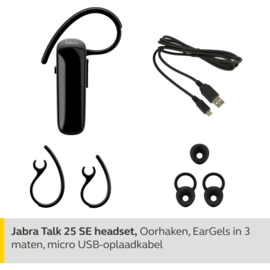 Jabra Talk 25 SE Bluetooth Headset Black