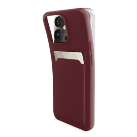 Mobilize Rubber Gelly Card Case Samsung Galaxy A15 4G/5G Matt Bordeaux
