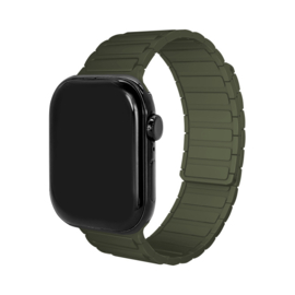 Mobilize Silicon Watch Band - Magnetic - for Apple 42/44/45/49mm - Green