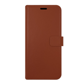 Valenta Book Case Leer Bruin iPhone 14