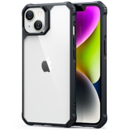 ESR Air Armor Case iPhone 14/13, Clear Black