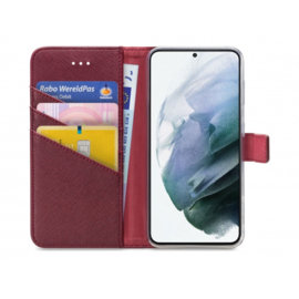 My Style Flex Wallet for Samsung Galaxy S21+ Bordeaux