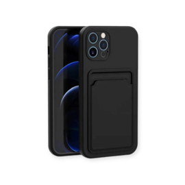 Soft Card Case for Galaxy A34 5G Midnight Black