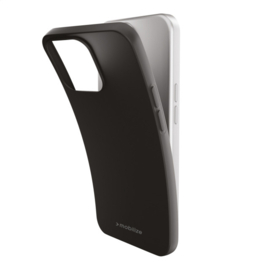 Mobilize Rubber Gelly Case Apple iPhone 12 Mini Matt Black
