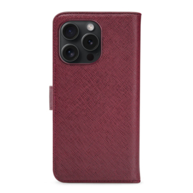 My Style Flex Wallet for Apple iPhone 15 Pro Bordeaux