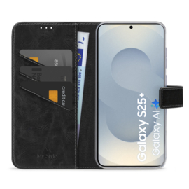 My Style Flex Wallet for Samsung Galaxy S25+ 5G Black